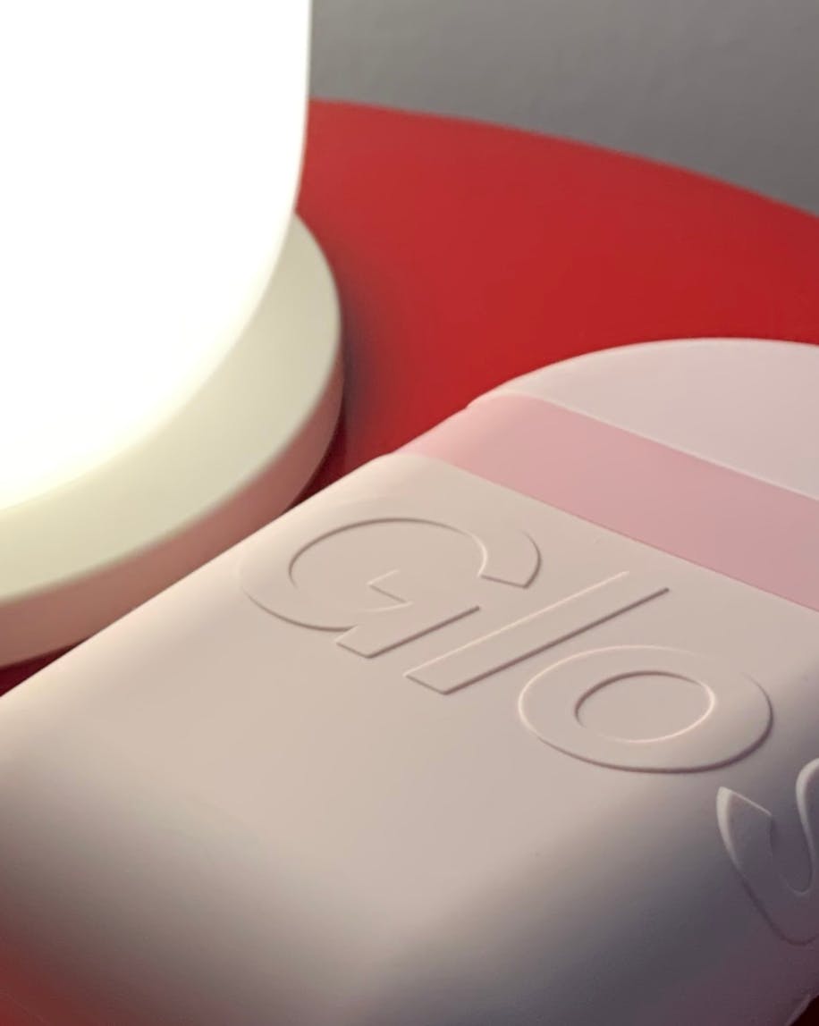 up close hand cream embossed